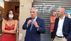 Tajani inaugura la sede di Forza Italia