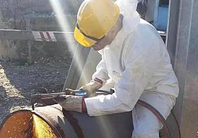 Tecnici Asa al lavoro, niente acqua