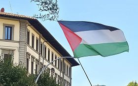 Il M5s in piazza per la Palestina