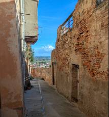 Il sindaco su via Capannoli, 