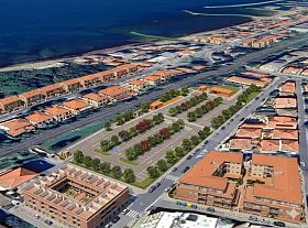 Il parcheggio diventa una spugna urbana