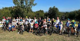 Inaugurata la pista di ciclo cross nella frazione