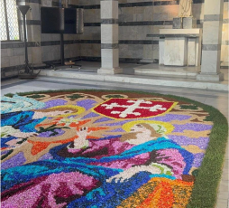Nella chiesa sull'Arno un'annunciazione floreale