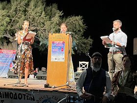 Un anno di solidarietà tra Peccioli e Creta