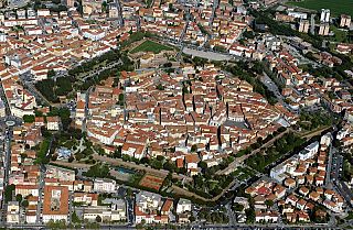 Il centro storico di Grosseto visto dall'alto