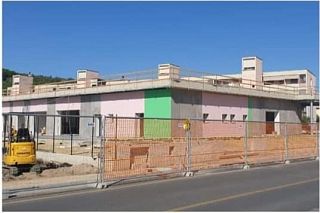 Il cantiere della nuova scuola elementare di Levanella che sarà intitolata al maestro Burbassi