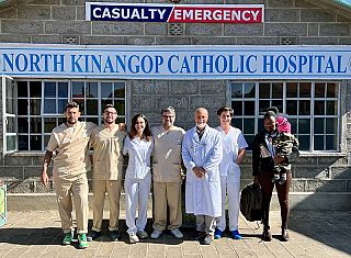 L'équipe dei medici toscani in missione in Kenya