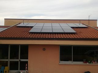 Un impianto fotovoltaico