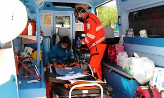 ambulanza test covid