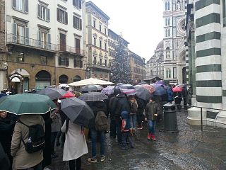 turisti a Firenze