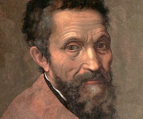 Michelangelo, opera di Daniele da Volterra (dettaglio), foto da wikipedia
