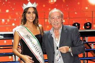 Gerry Stefanelli con Rachele Risaliti, Miss Italia 2016
