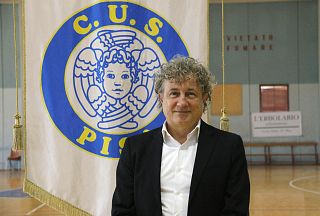 Il presidente del Cus Pisa Stefano Pagliara