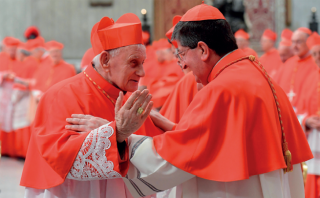 I cardinali Simoni e Betori