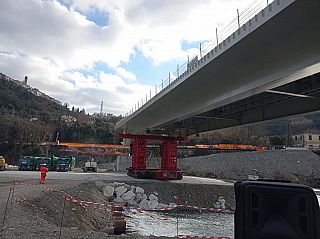 Lo stato dei lavori al nuovo Ponte di Albiano