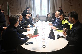 L'incontro a Campi Bisenzio col ministro Musumeci e Fabrizio Curcio