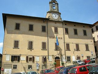 Il municipio di Castelfiorentino