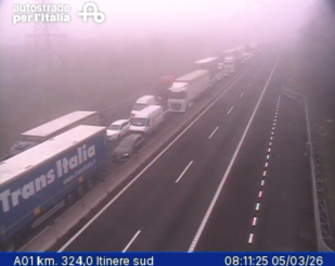 La coda dopo l'incidente