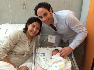 Giorgia, la prima nata a Pontedera nel 2014