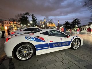 La Ferrari della Polizia municipale di Istanbul