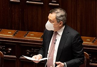 Mario Draghi in Parlamento