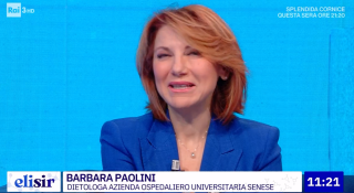 La dottoressa Barbara Paolini a Elisir su Rai3