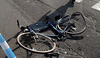 bicicletta incidente