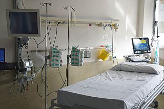 In foto un reparto di terapia intensiva