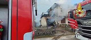 Il luogo dell'incendio