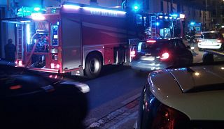 vigili del fuoco e ambulanza