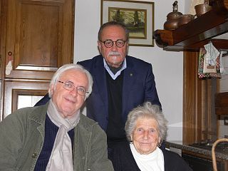 Iolanda Lari con Alfredo Benedetti e Lodovico Geriut