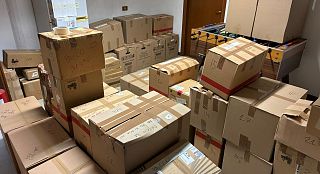 Così era stipata la refurtiva