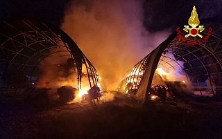 I capanni in fiamme