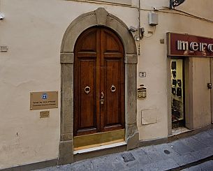 La sede del consolato di Israele a Firenze
