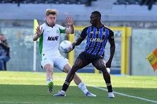 Touré in azione in Pisa-Sassuolo (Foto Gabriele Masotti)