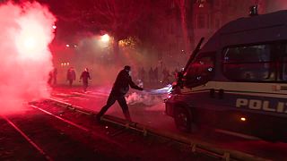 I disordini al corteo di Torino