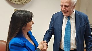 I presidenti delle Regioni Toscana ed Umbria, Giani e Proietti