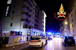 Il luogo dell'incendio