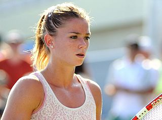 la tennista Camila Giorgi - foto Wikipedia