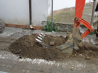 benna escavatore