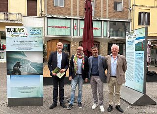 L'inaugurazione della mostra agli Ecodays 2026