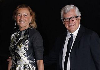 Miuccia Prada e Patrizio Bertelli