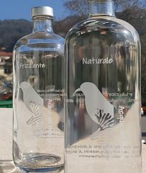 Le bottiglie dell'acqua del Parco