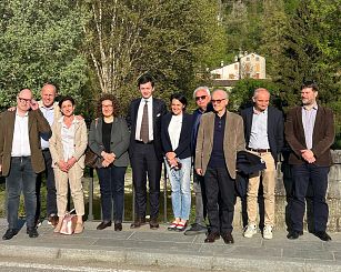 All'incontro interregionale: al centro Bernard Dika e Manuela Rontini