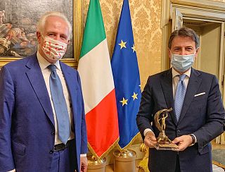 Eugenio Giani e Giuseppe Conte