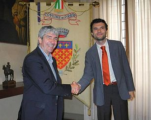 Paolo Rossi con Matteo Biffoni
