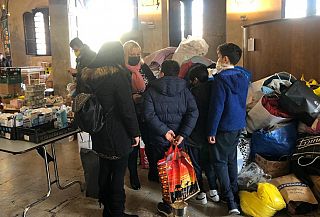 Una raccolta fondi per i profughi dell'Ucraina