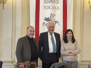 Pietro Rubellini, Eugenio Giani e Monia Monni