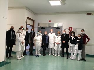 La visita all'ospedale di Pontremoli