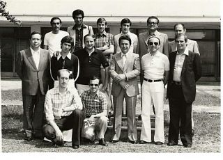 I primi dirigenti della Stella Azzurra nel 1969